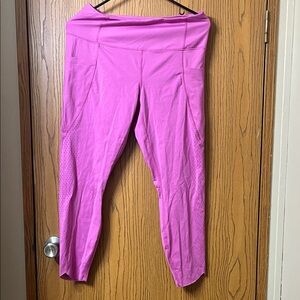 Member’s Mark Pink Athletic Leggings size L